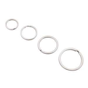 Kółko do kluczy płaskie mocne 20 x1.3mm nikl 100sz
