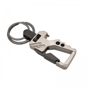 Brelok do kluczy aluminiowy 83 x 23mm + otwieracz