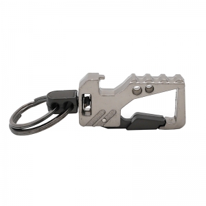 Brelok do kluczy aluminiowy 83 x 23mm + otwieracz