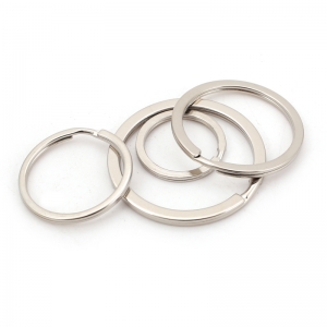 Kółko do kluczy płaskie mocne 20 x1.3mm nikl 100sz